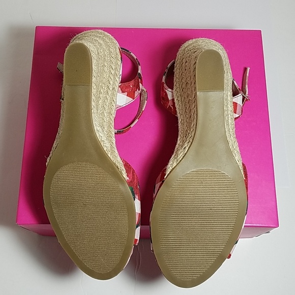 Betsey Johnson Athena Espadrille Wedges - Picture 4 of 5